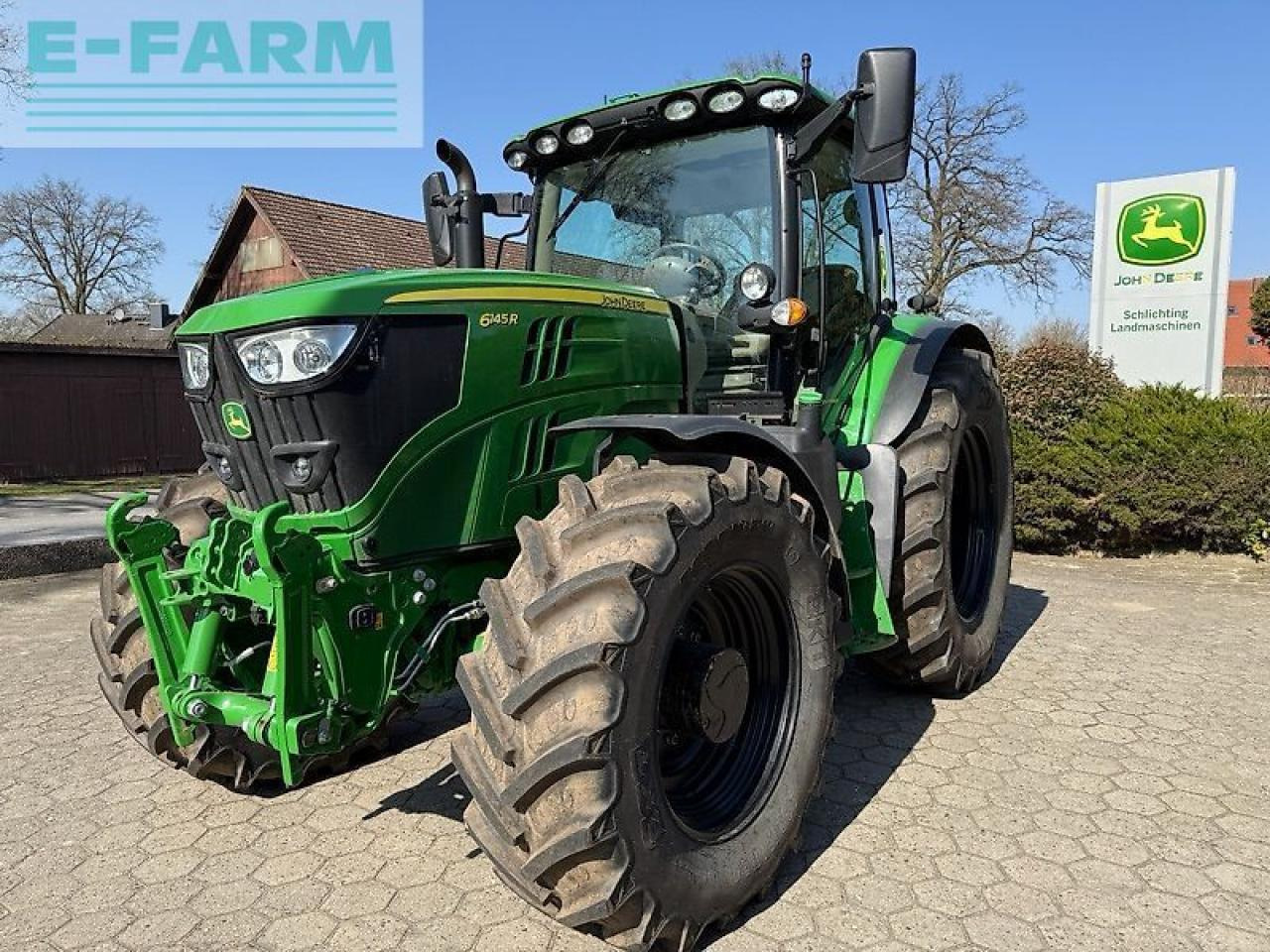 John Deere 6145r - Τρακτέρ: φωτογραφία 2 John Deere 6145r - Τρακτέρ: φωτογραφία 2
