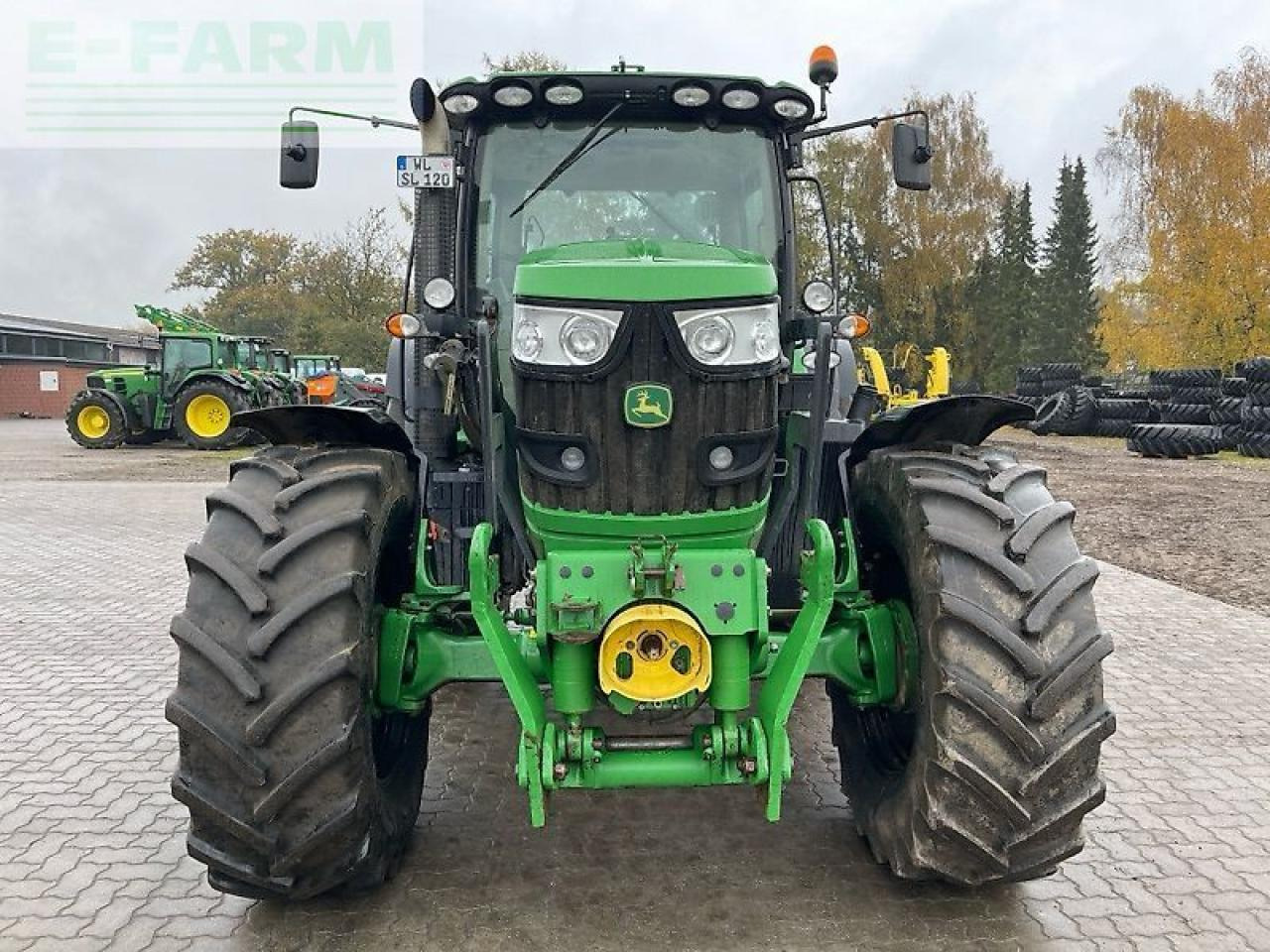 Τρακτέρ John Deere 6150r: φωτογραφία 9 Τρακτέρ John Deere 6150r: φωτογραφία 9