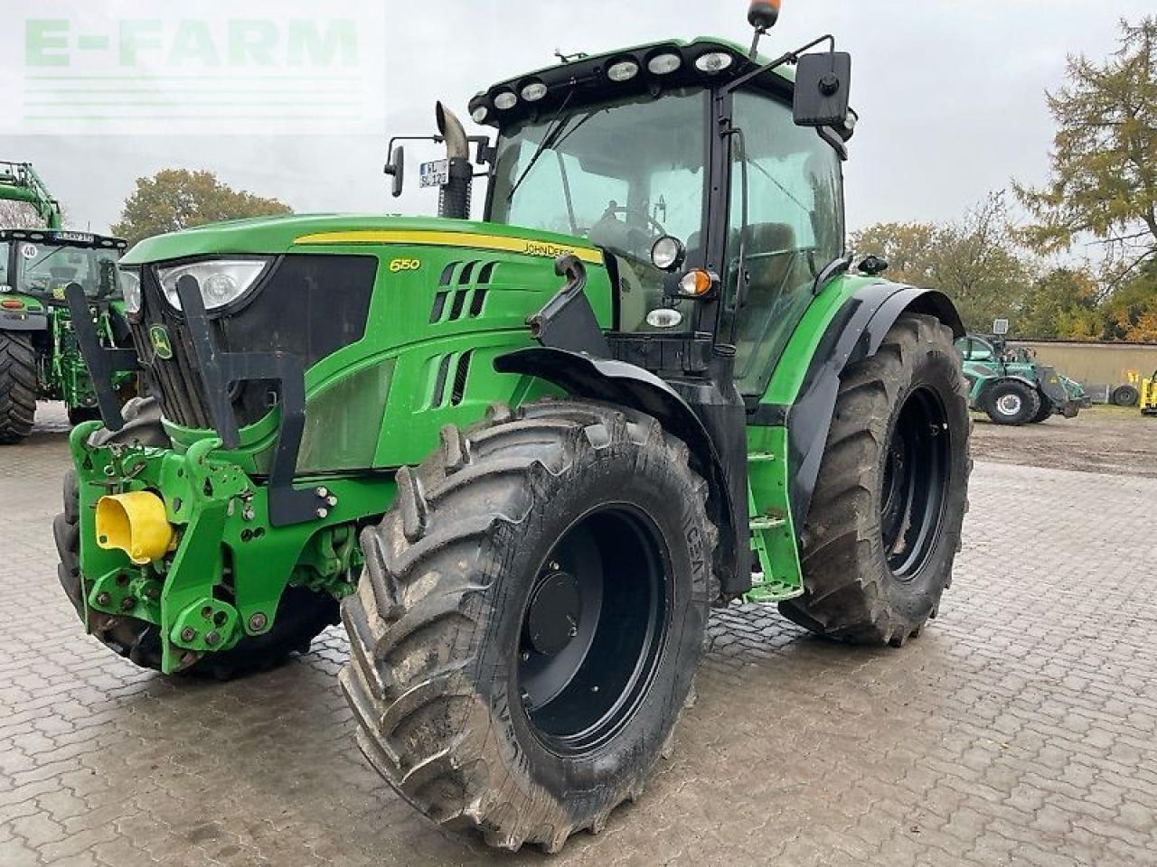 Τρακτέρ John Deere 6150r: φωτογραφία 7 Τρακτέρ John Deere 6150r: φωτογραφία 7