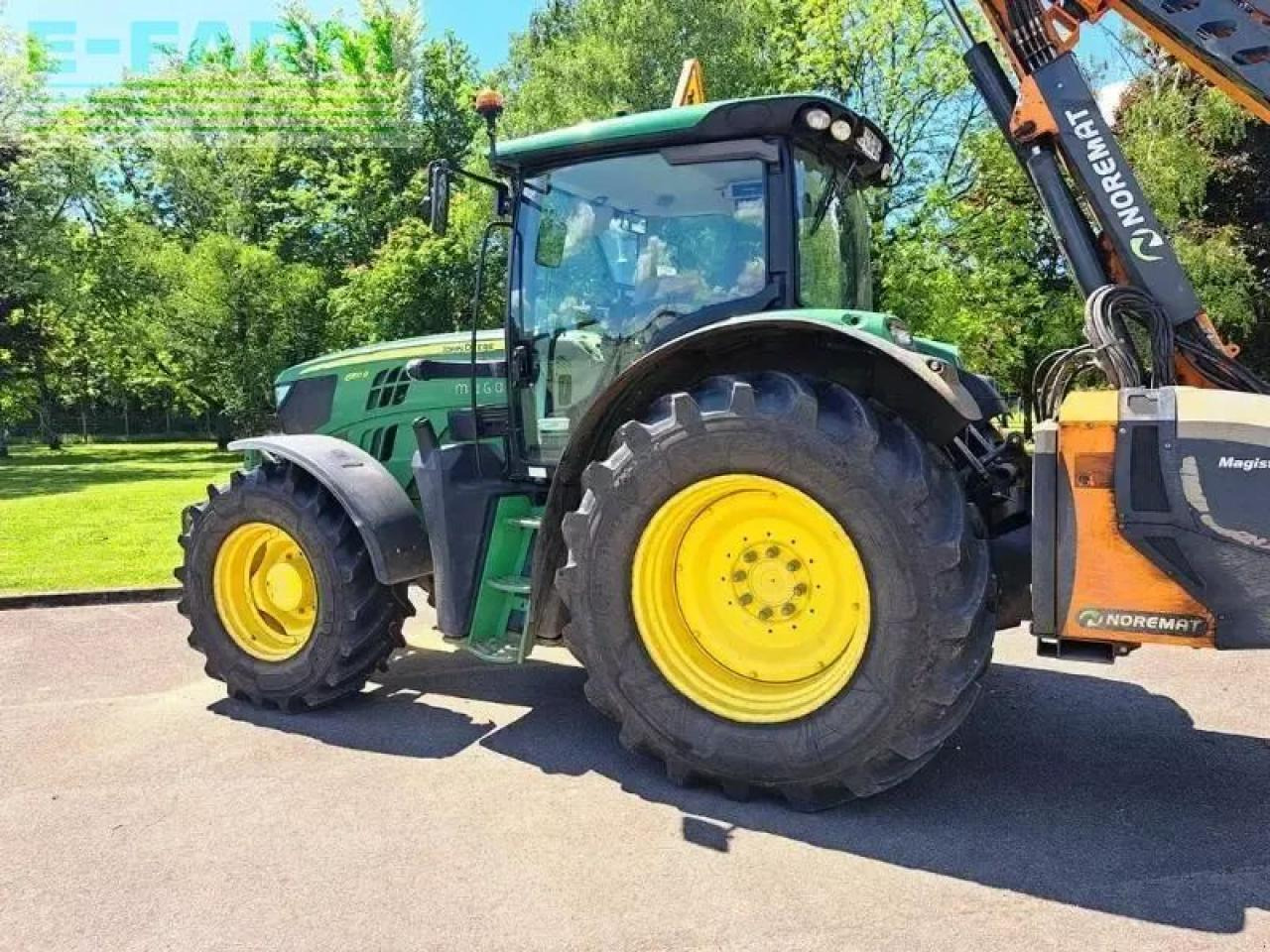 John Deere 6150r - Τρακτέρ: φωτογραφία 4 John Deere 6150r - Τρακτέρ: φωτογραφία 4