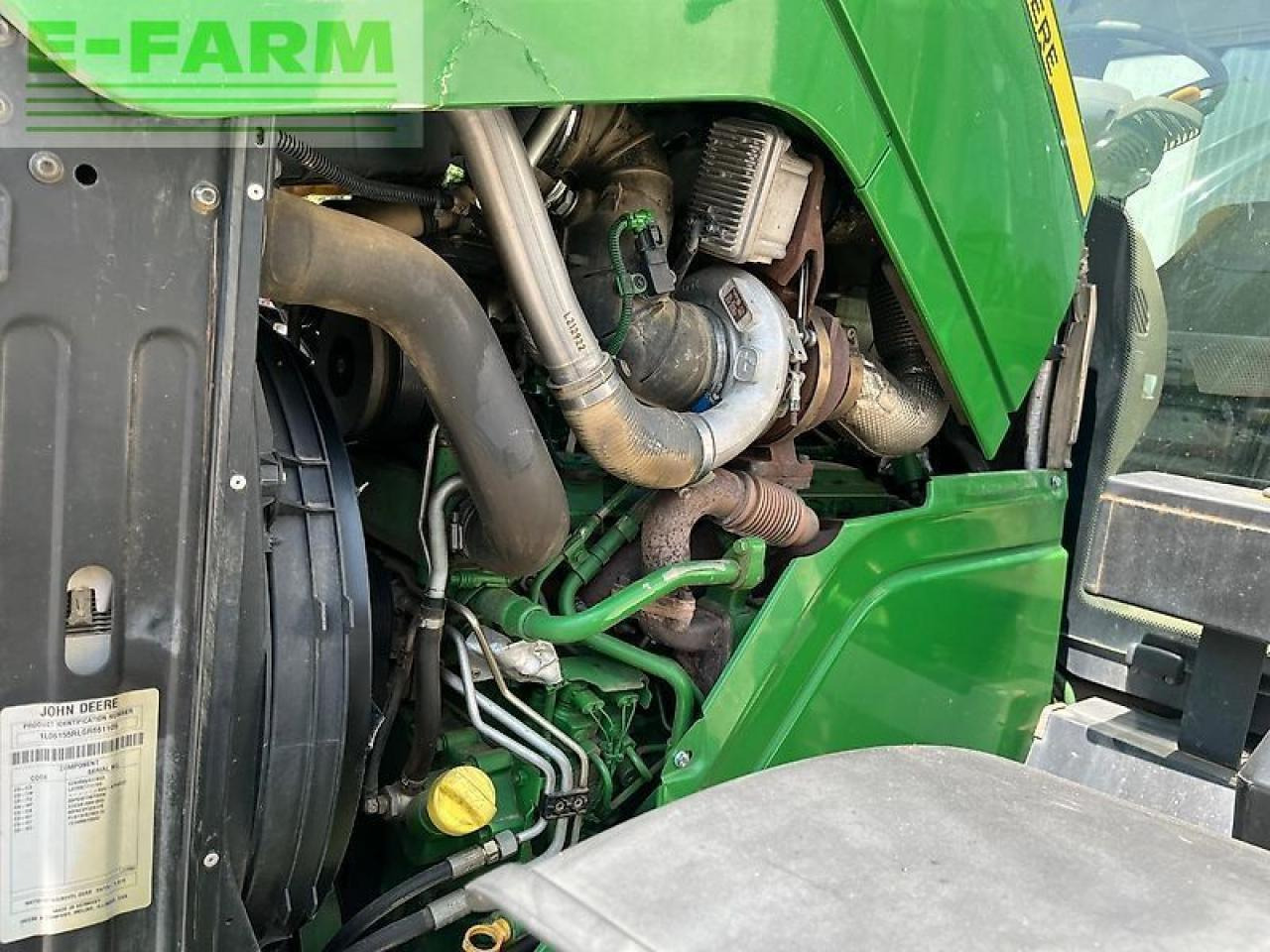 Τρακτέρ John Deere 6155 r: φωτογραφία 7 Τρακτέρ John Deere 6155 r: φωτογραφία 7