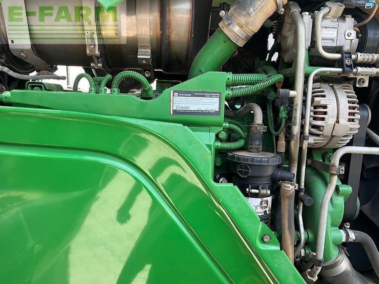 Τρακτέρ John Deere 6155 r: φωτογραφία 16 Τρακτέρ John Deere 6155 r: φωτογραφία 16