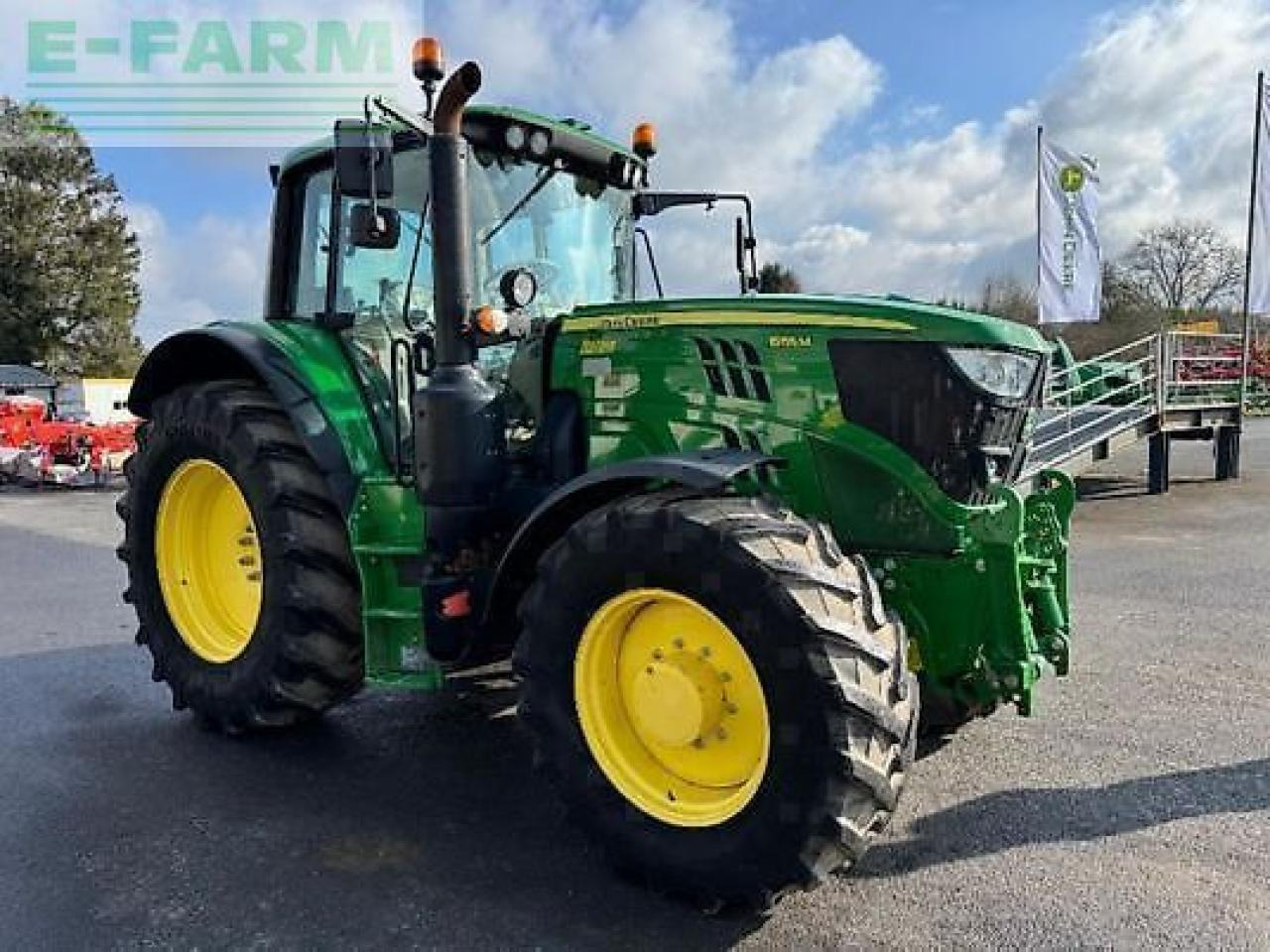 John Deere 6155m - Τρακτέρ: φωτογραφία 5 John Deere 6155m - Τρακτέρ: φωτογραφία 5