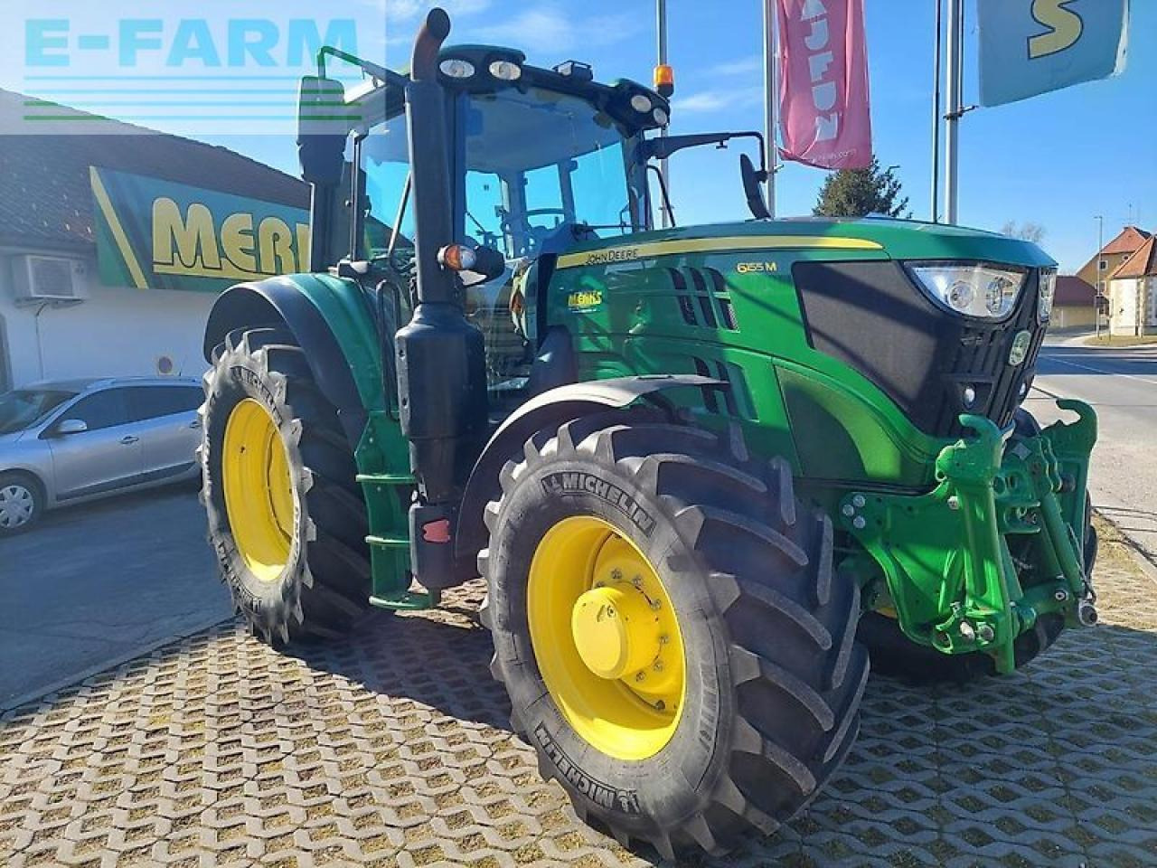 John Deere 6155m - Τρακτέρ: φωτογραφία 1 John Deere 6155m - Τρακτέρ: φωτογραφία 1