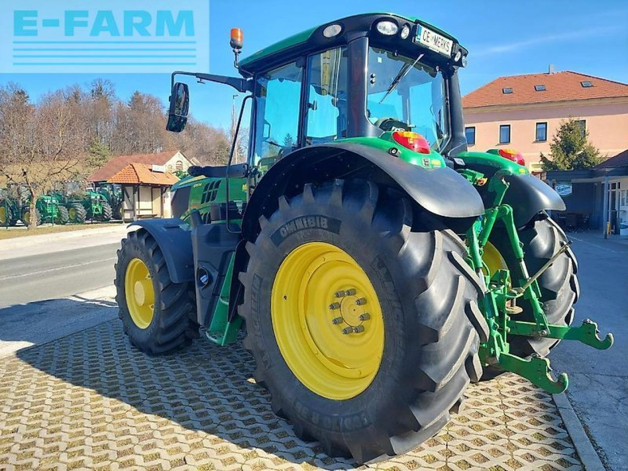 John Deere 6155m - Τρακτέρ: φωτογραφία 5 John Deere 6155m - Τρακτέρ: φωτογραφία 5
