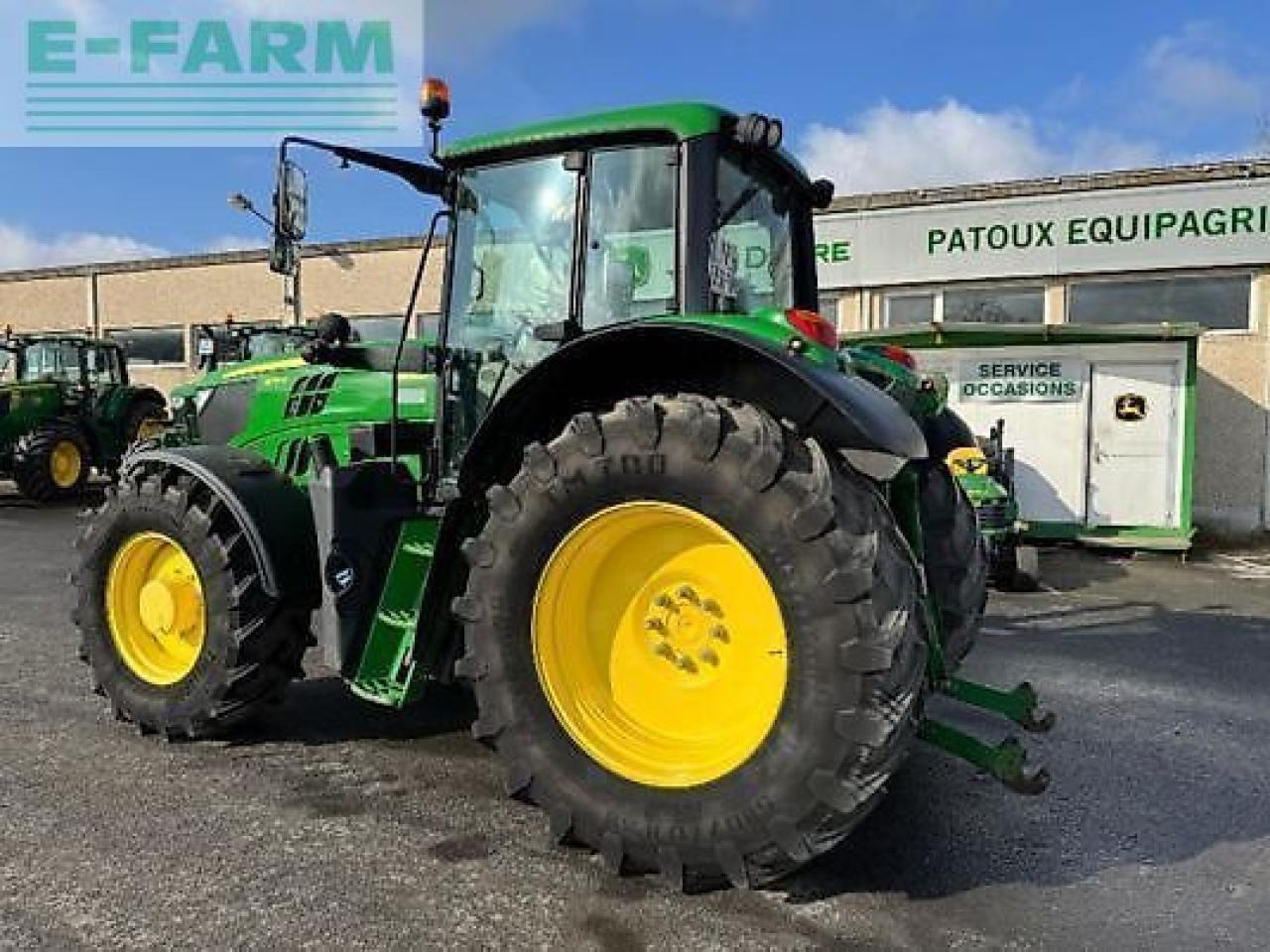 John Deere 6155m - Τρακτέρ: φωτογραφία 2 John Deere 6155m - Τρακτέρ: φωτογραφία 2