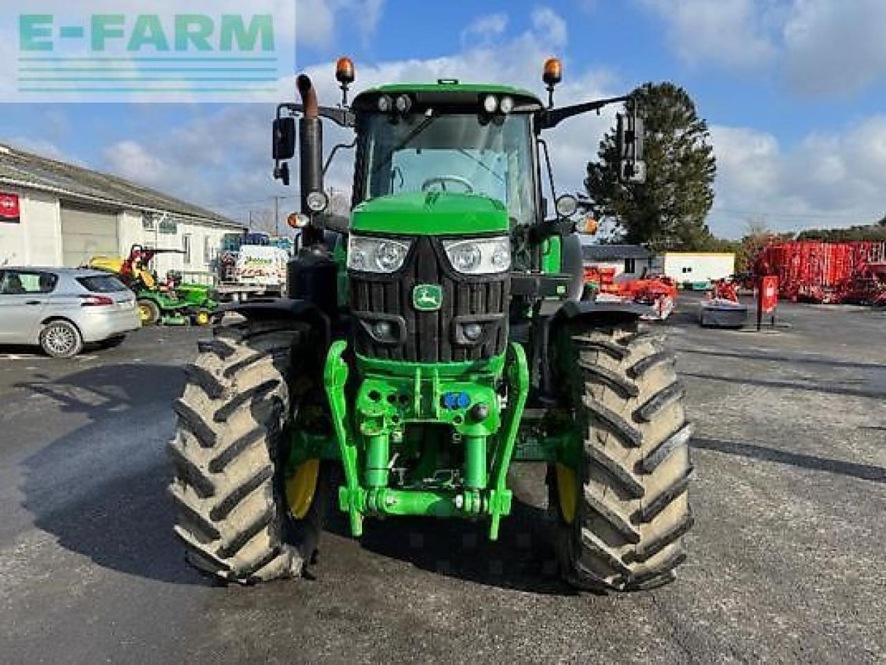 John Deere 6155m - Τρακτέρ: φωτογραφία 4 John Deere 6155m - Τρακτέρ: φωτογραφία 4