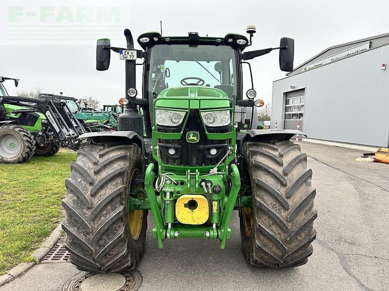 John Deere 6155r autopowr - Τρακτέρ: φωτογραφία 3 John Deere 6155r autopowr - Τρακτέρ: φωτογραφία 3