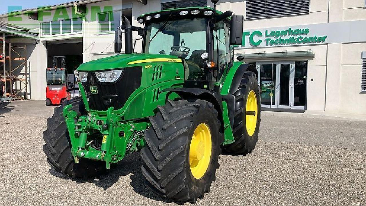John Deere 6155r - Τρακτέρ: φωτογραφία 1 John Deere 6155r - Τρακτέρ: φωτογραφία 1