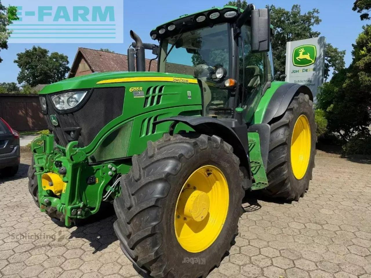 John Deere 6155r - Τρακτέρ: φωτογραφία 3 John Deere 6155r - Τρακτέρ: φωτογραφία 3