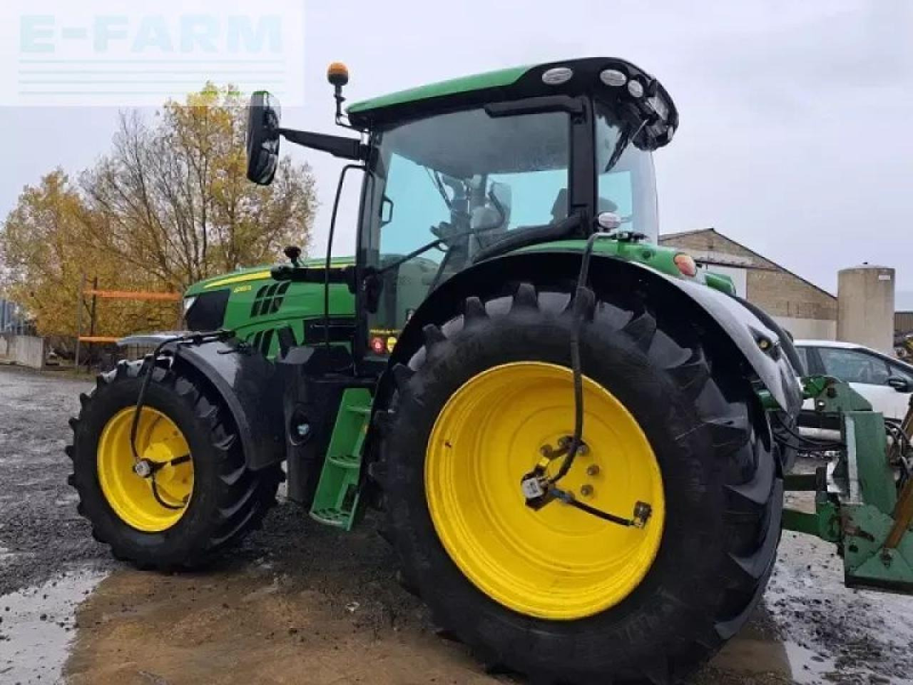 John Deere 6155r - Τρακτέρ: φωτογραφία 3 John Deere 6155r - Τρακτέρ: φωτογραφία 3