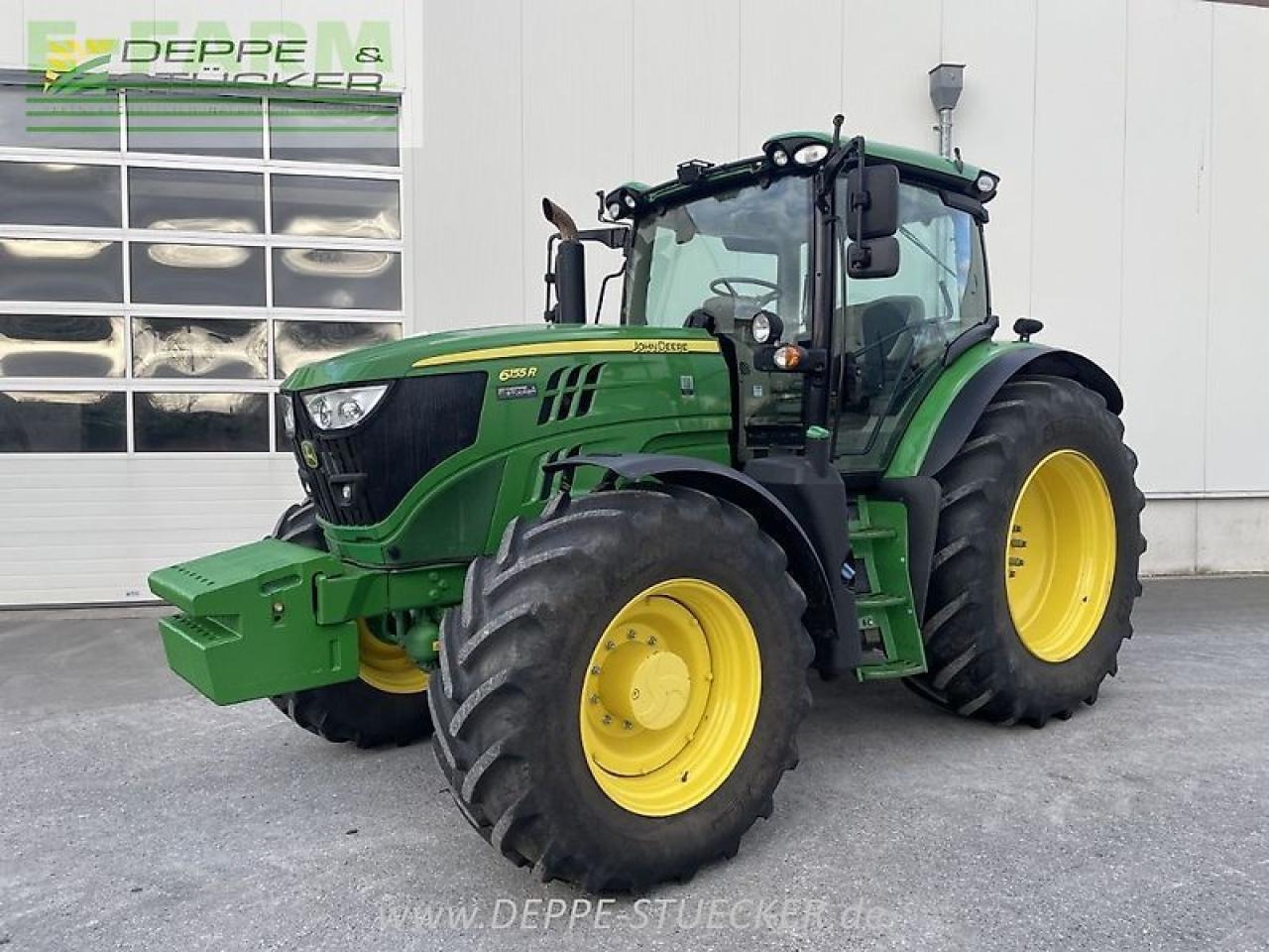 John Deere 6155r - Τρακτέρ: φωτογραφία 1 John Deere 6155r - Τρακτέρ: φωτογραφία 1