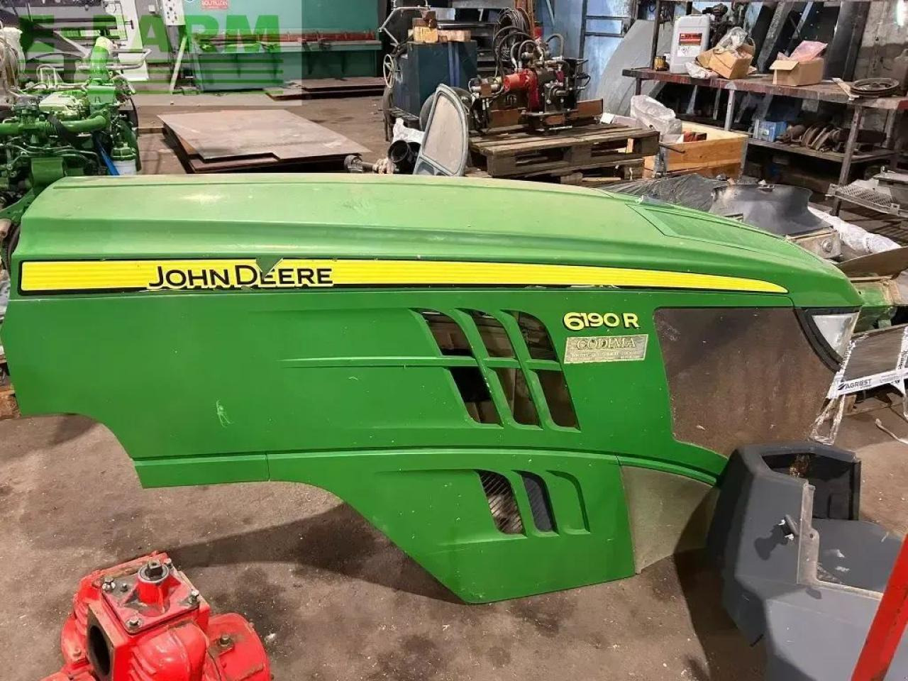 John Deere 6190r - Τρακτέρ: φωτογραφία 4 John Deere 6190r - Τρακτέρ: φωτογραφία 4