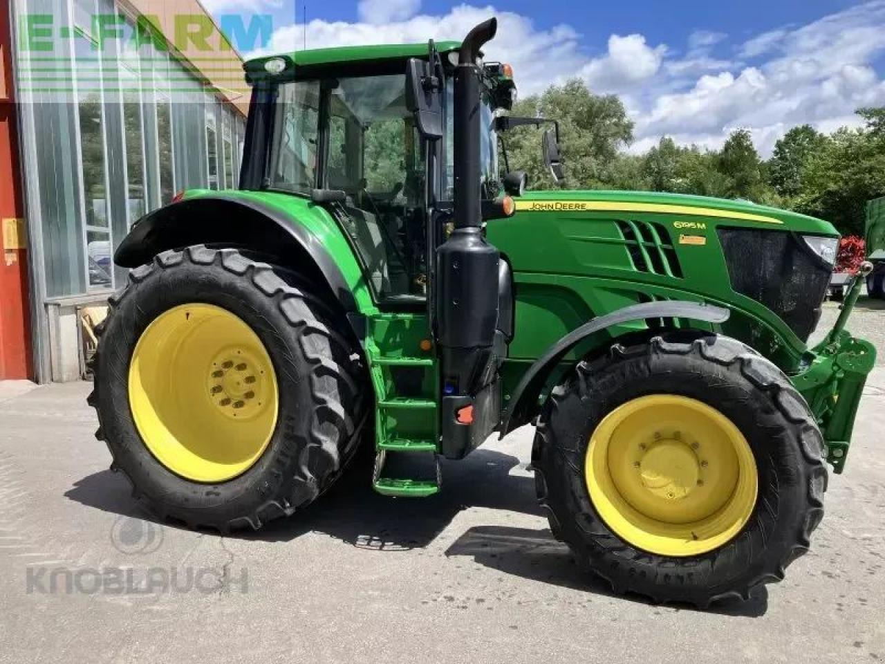 John Deere 6195m - Τρακτέρ: φωτογραφία 3 John Deere 6195m - Τρακτέρ: φωτογραφία 3