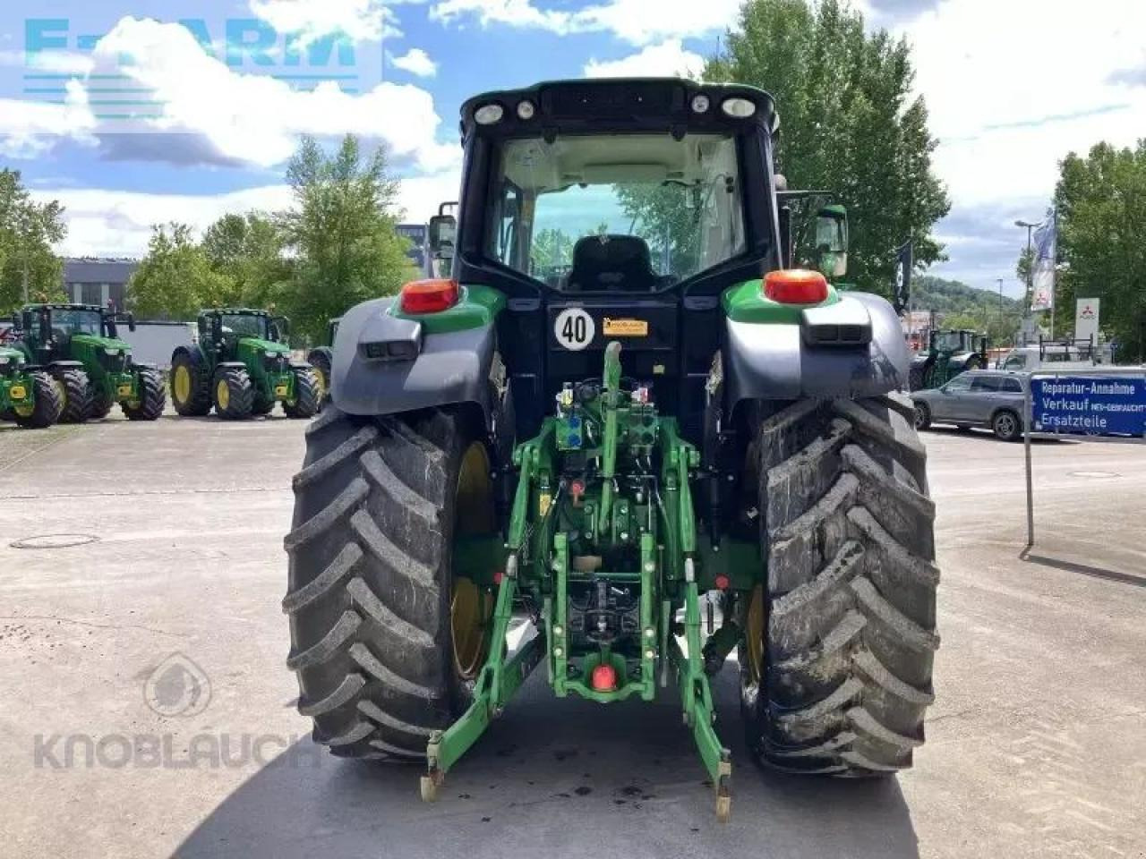 John Deere 6195m - Τρακτέρ: φωτογραφία 4 John Deere 6195m - Τρακτέρ: φωτογραφία 4