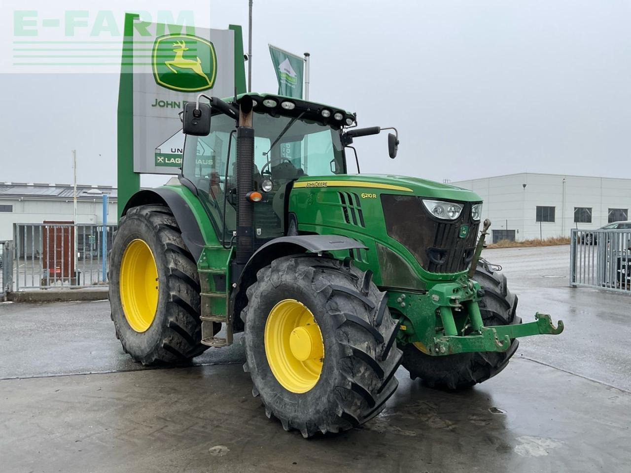 John Deere 6210R - Τρακτέρ: φωτογραφία 4 John Deere 6210R - Τρακτέρ: φωτογραφία 4
