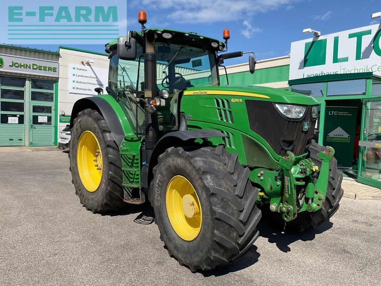 John Deere 6210R - Τρακτέρ: φωτογραφία 4 John Deere 6210R - Τρακτέρ: φωτογραφία 4