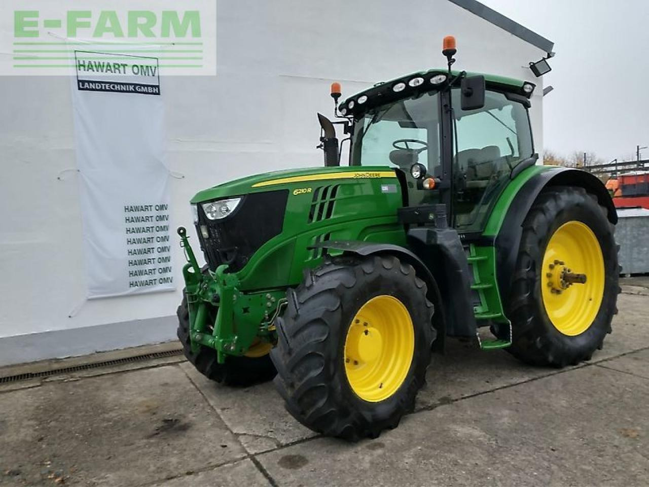 John Deere 6210r - Τρακτέρ: φωτογραφία 1 John Deere 6210r - Τρακτέρ: φωτογραφία 1