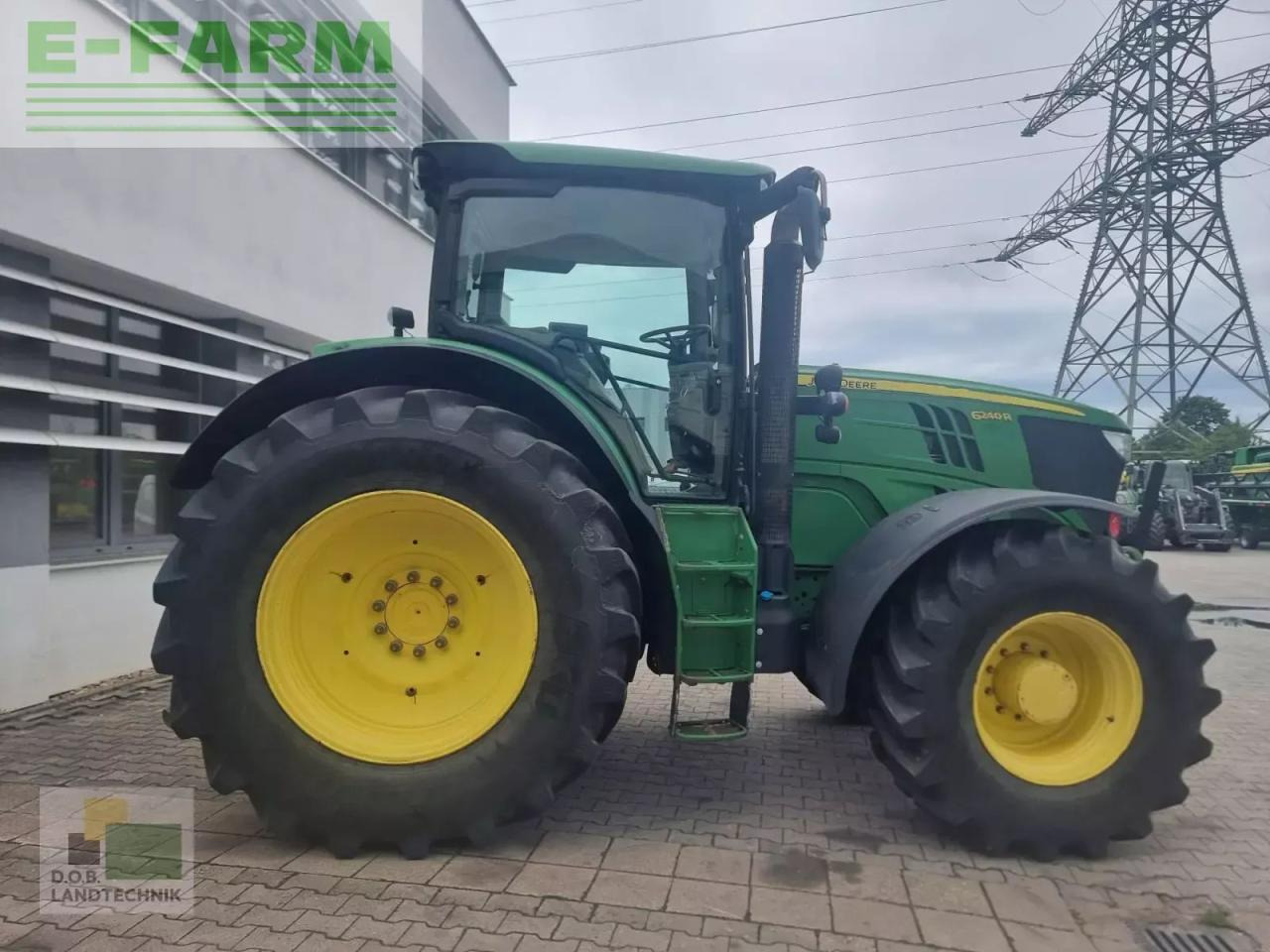 John Deere 6210r - Τρακτέρ: φωτογραφία 4 John Deere 6210r - Τρακτέρ: φωτογραφία 4