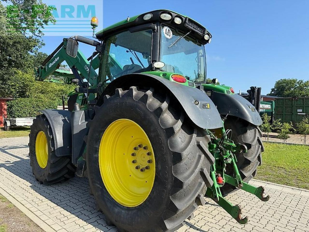 John Deere 6210r - Τρακτέρ: φωτογραφία 5 John Deere 6210r - Τρακτέρ: φωτογραφία 5