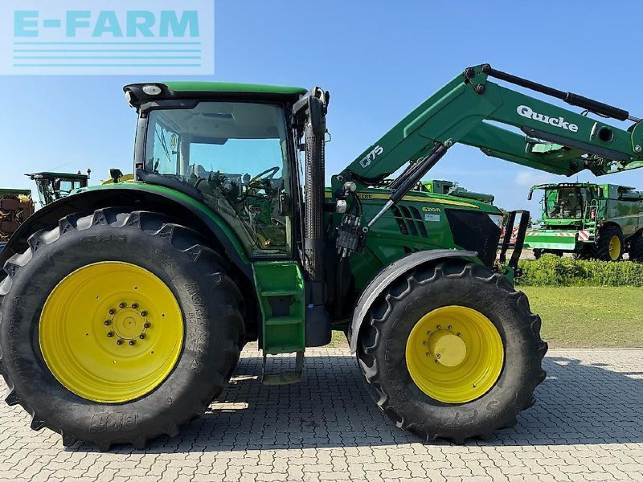 John Deere 6210r - Τρακτέρ: φωτογραφία 2 John Deere 6210r - Τρακτέρ: φωτογραφία 2
