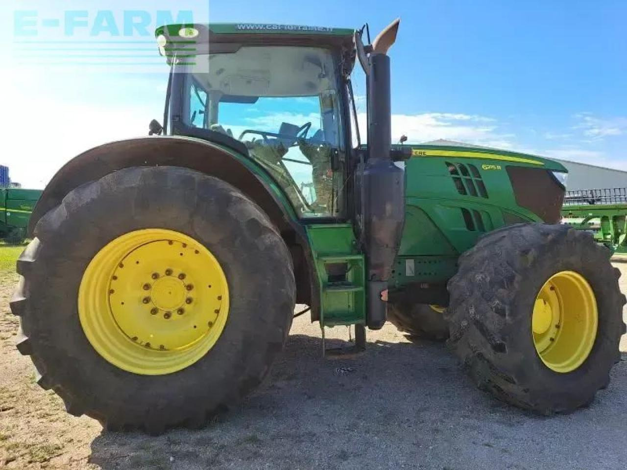 John Deere 6215r - Τρακτέρ: φωτογραφία 5 John Deere 6215r - Τρακτέρ: φωτογραφία 5