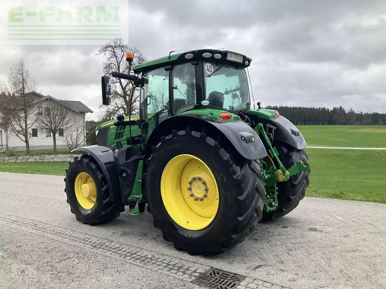John Deere 6215r - Τρακτέρ: φωτογραφία 3 John Deere 6215r - Τρακτέρ: φωτογραφία 3