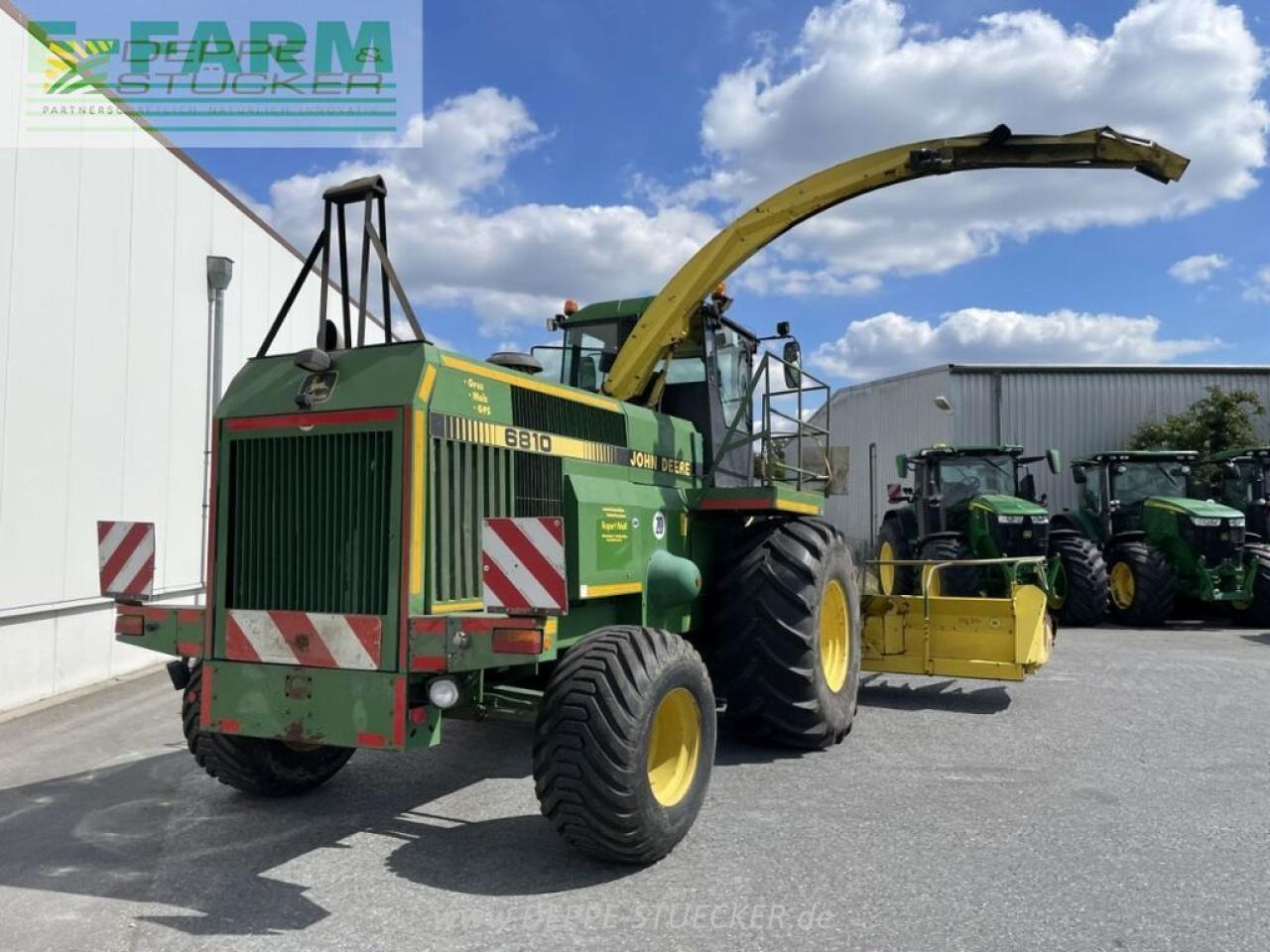 John Deere 6810 mit gebiss - Ενσιρωτική μηχανή: φωτογραφία 4 John Deere 6810 mit gebiss - Ενσιρωτική μηχανή: φωτογραφία 4