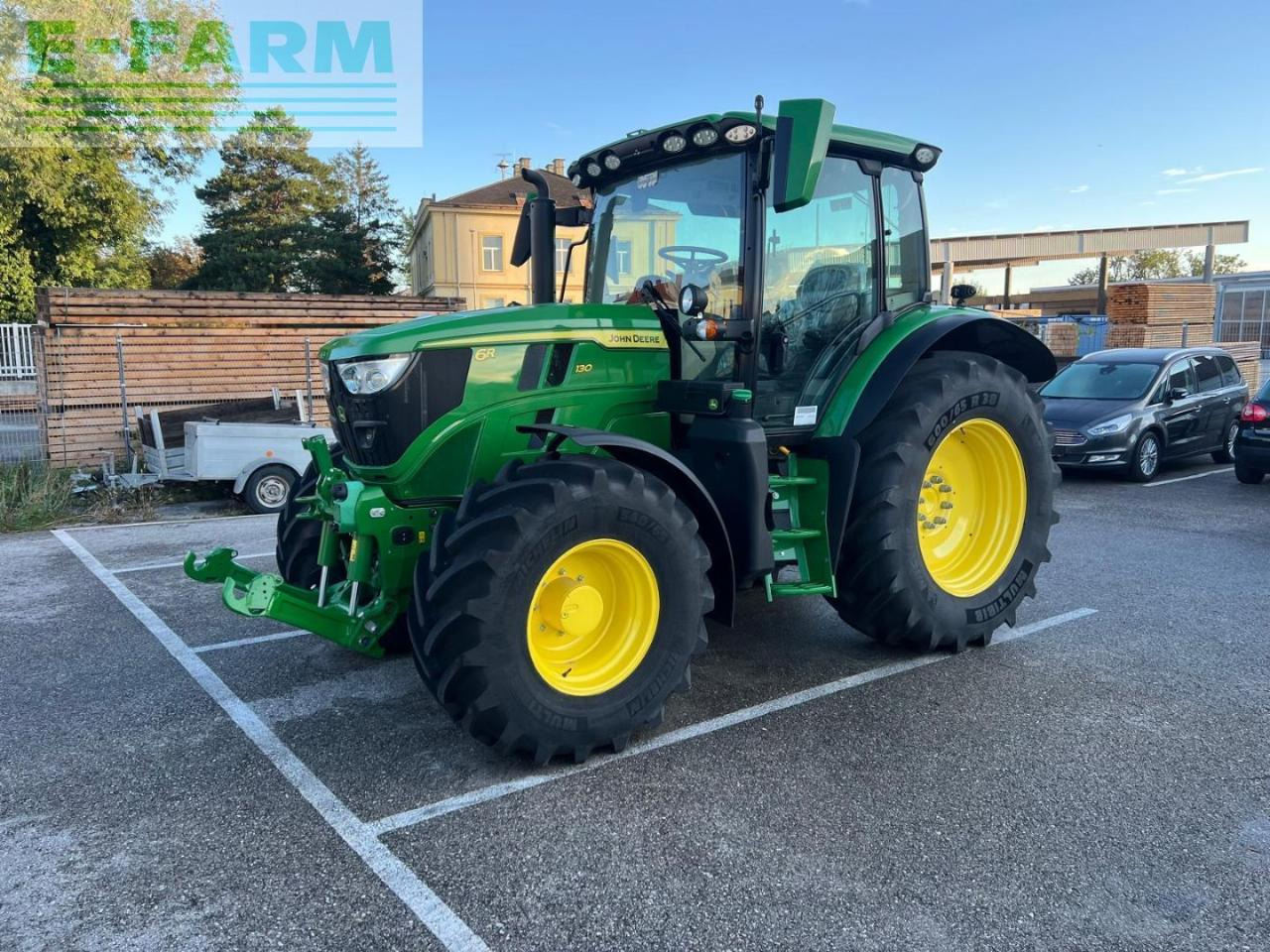 John Deere 6R 130 - Τρακτέρ: φωτογραφία 1 John Deere 6R 130 - Τρακτέρ: φωτογραφία 1