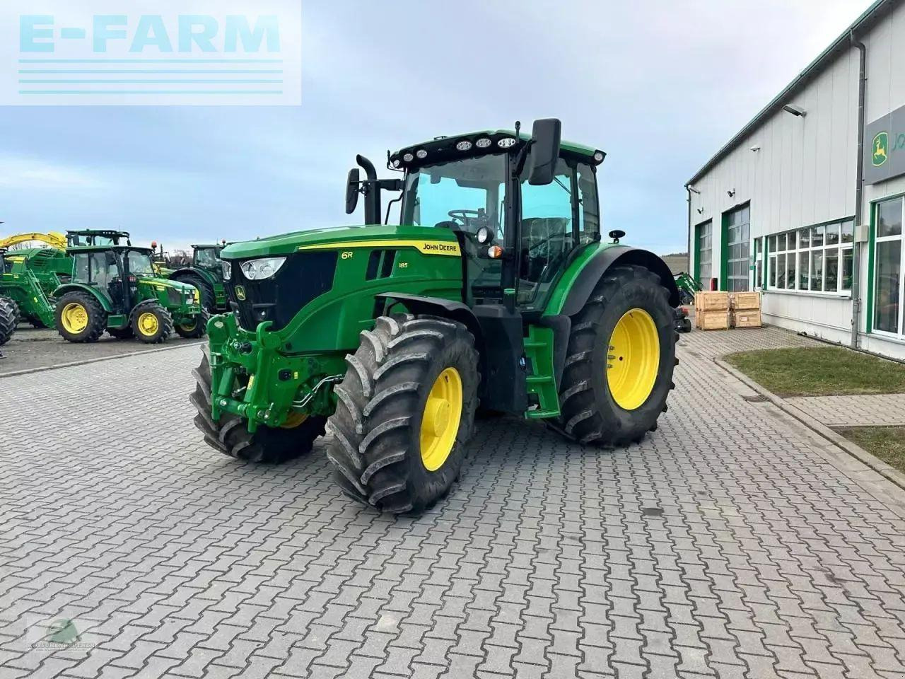 John Deere 6r 185 - Τρακτέρ: φωτογραφία 2 John Deere 6r 185 - Τρακτέρ: φωτογραφία 2