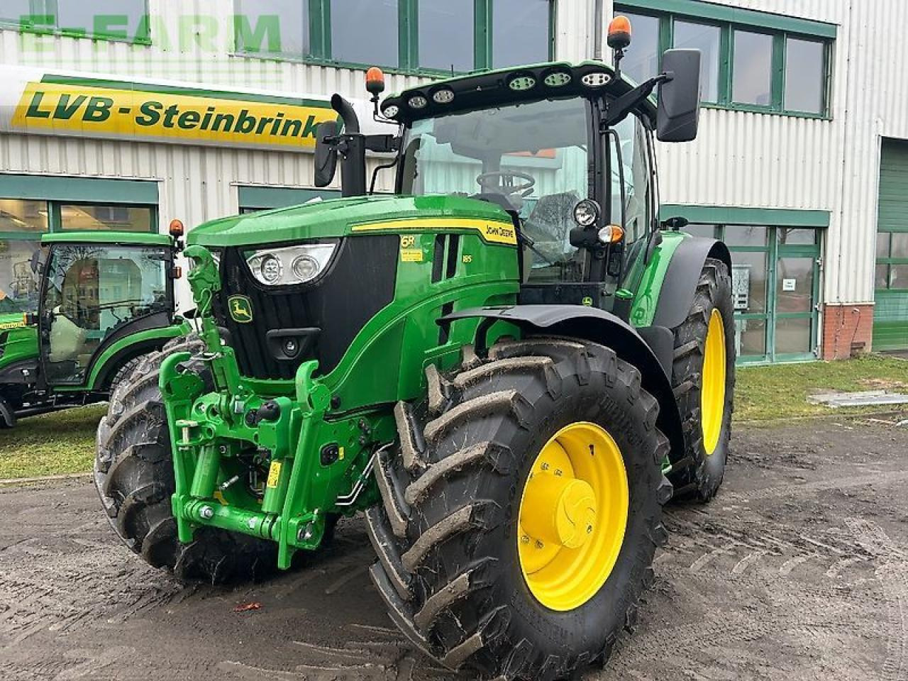 John Deere 6r 185 - Τρακτέρ: φωτογραφία 1 John Deere 6r 185 - Τρακτέρ: φωτογραφία 1