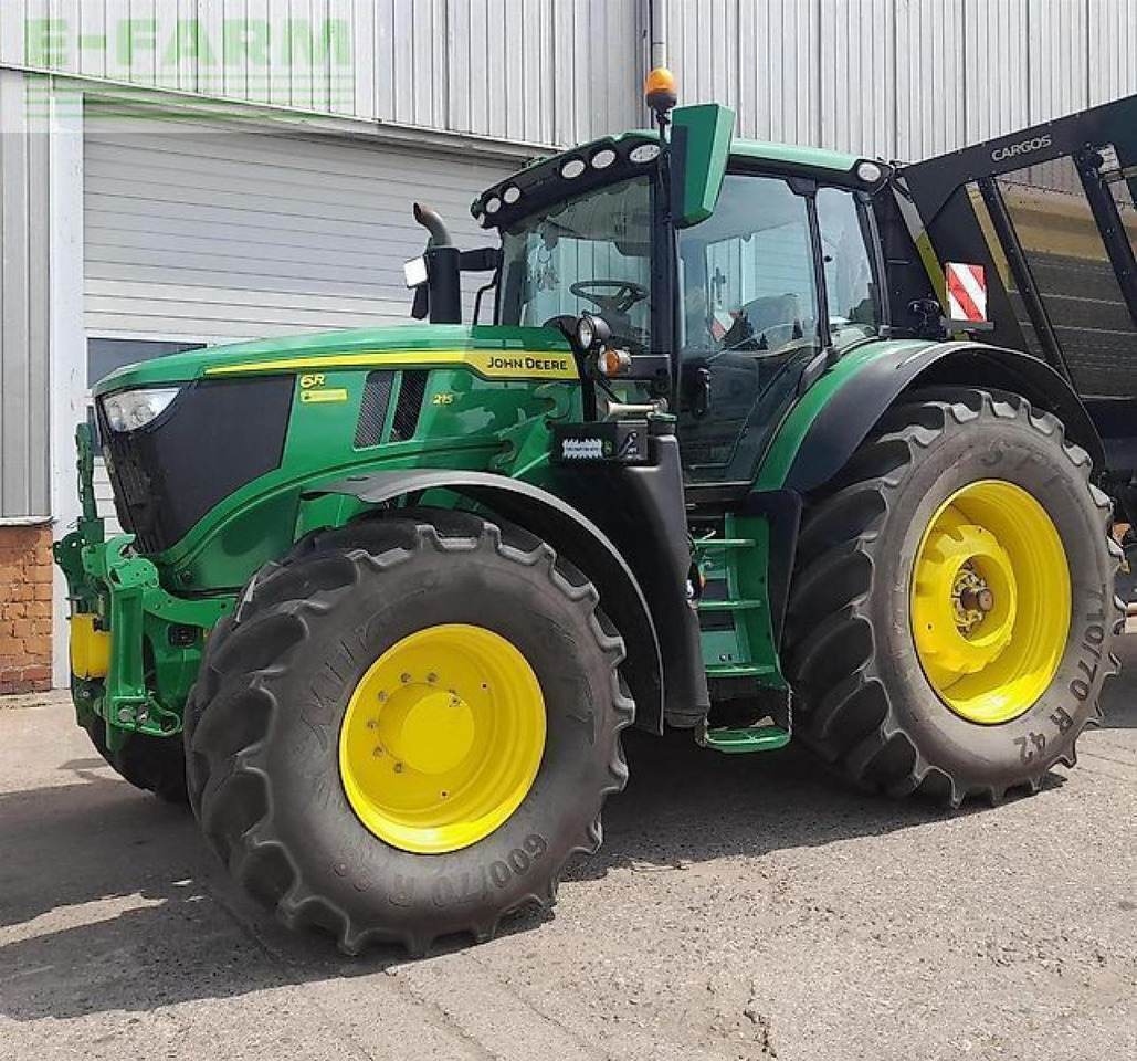 John Deere 6r 215 - Τρακτέρ: φωτογραφία 1 John Deere 6r 215 - Τρακτέρ: φωτογραφία 1