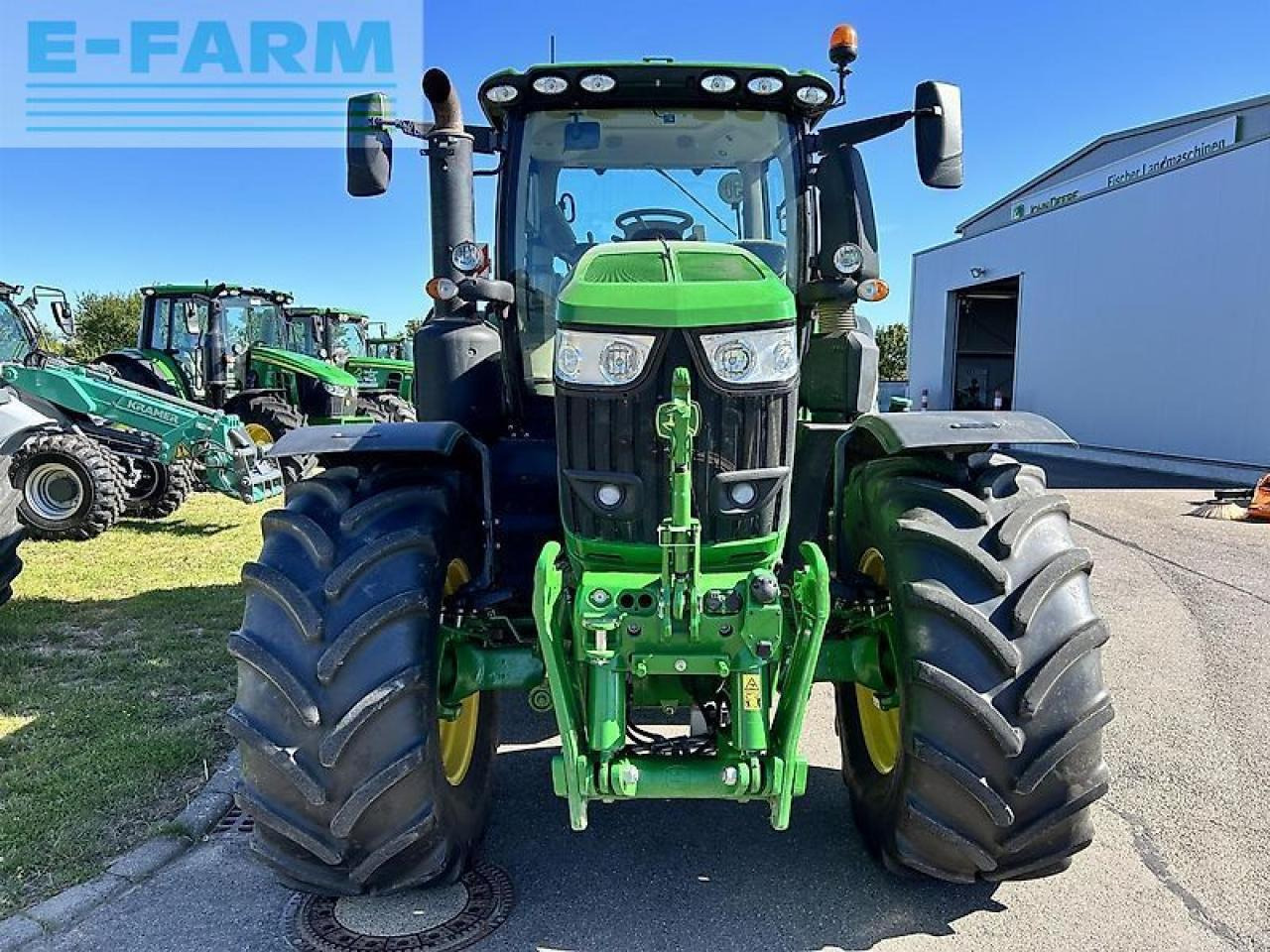 John Deere 6r 250 - Τρακτέρ: φωτογραφία 3 John Deere 6r 250 - Τρακτέρ: φωτογραφία 3