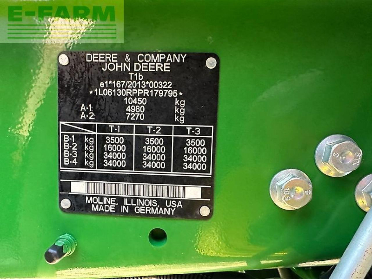 Τρακτέρ John Deere 6r130 ap-50 km/h at-ready: φωτογραφία 35