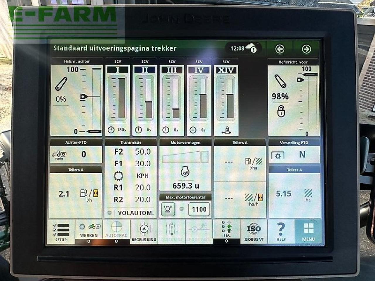 Τρακτέρ John Deere 6r130 ap-50 km/h at-ready: φωτογραφία 30