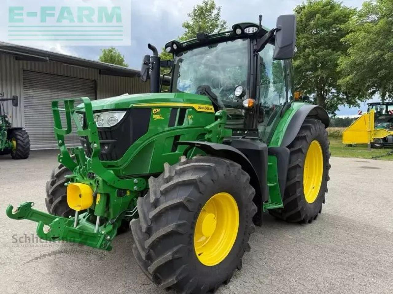 John Deere 6r130 - Τρακτέρ: φωτογραφία 1 John Deere 6r130 - Τρακτέρ: φωτογραφία 1