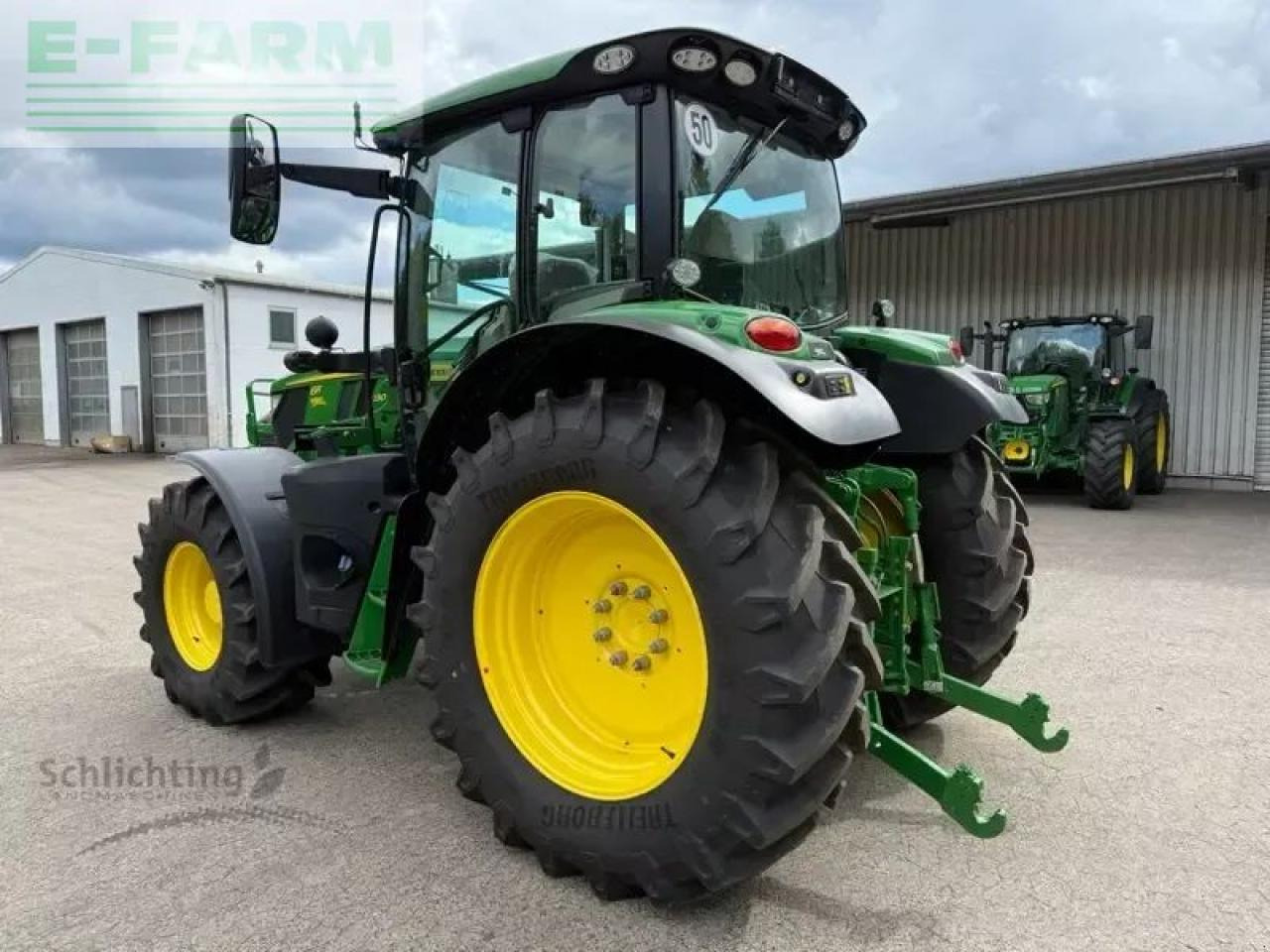 John Deere 6r130 - Τρακτέρ: φωτογραφία 3 John Deere 6r130 - Τρακτέρ: φωτογραφία 3