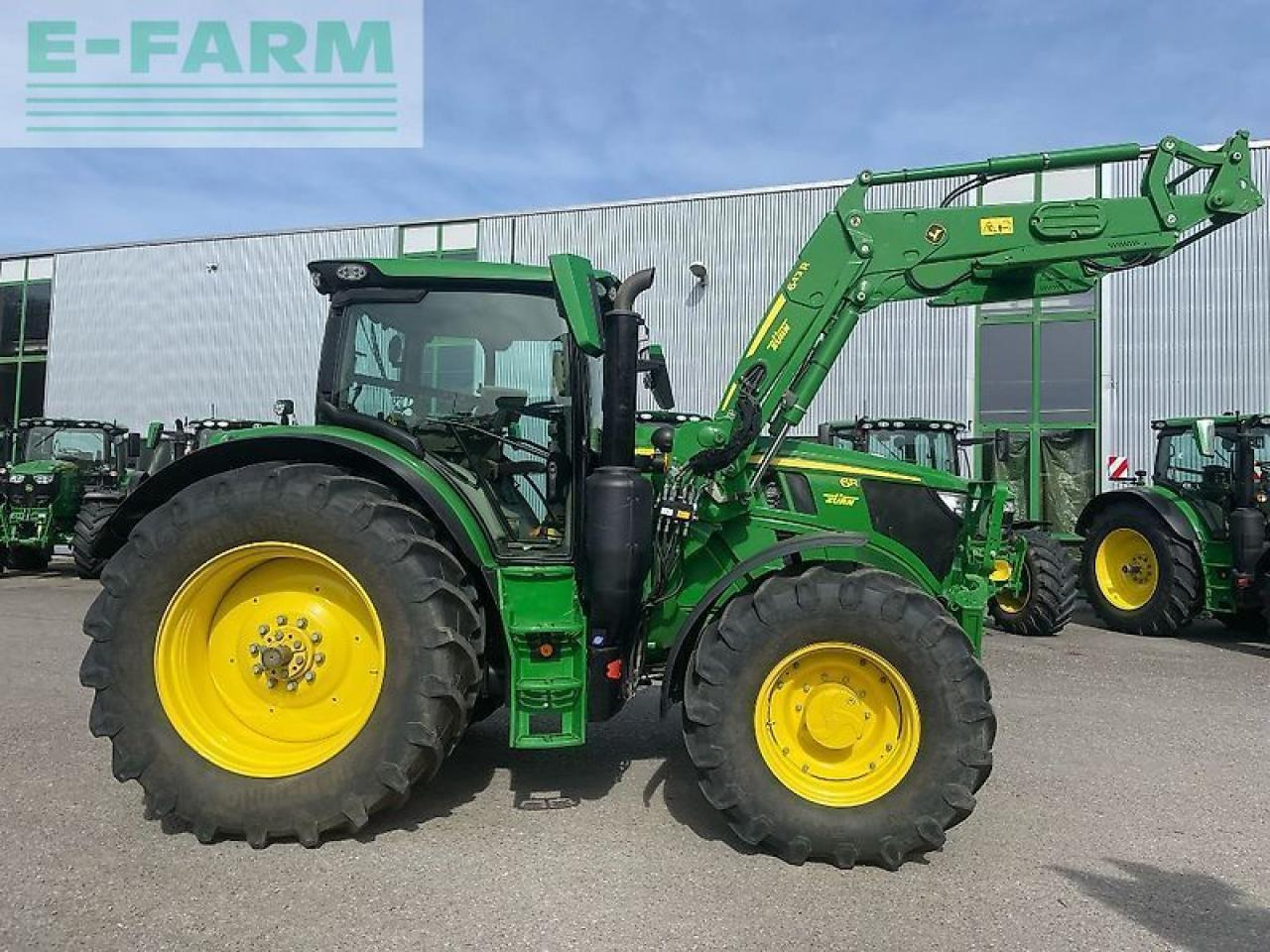 John Deere 6r185 / 6r 185 - Τρακτέρ: φωτογραφία 1 John Deere 6r185 / 6r 185 - Τρακτέρ: φωτογραφία 1