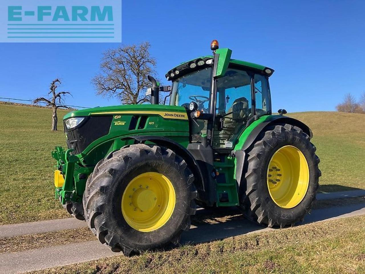 John Deere 6r185 - Τρακτέρ: φωτογραφία 1 John Deere 6r185 - Τρακτέρ: φωτογραφία 1