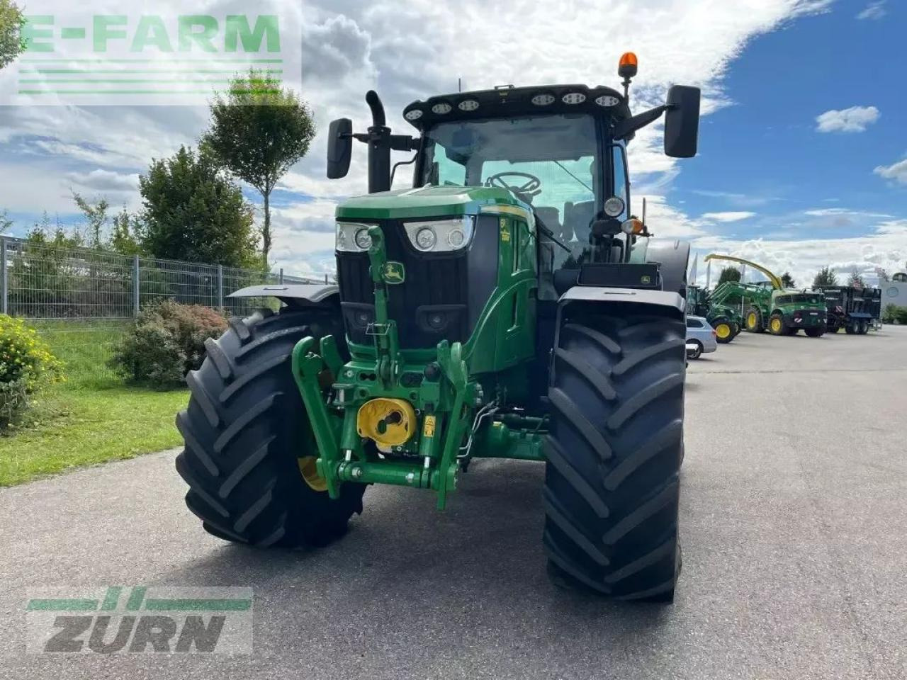 John Deere 6r215 - Τρακτέρ: φωτογραφία 3 John Deere 6r215 - Τρακτέρ: φωτογραφία 3
