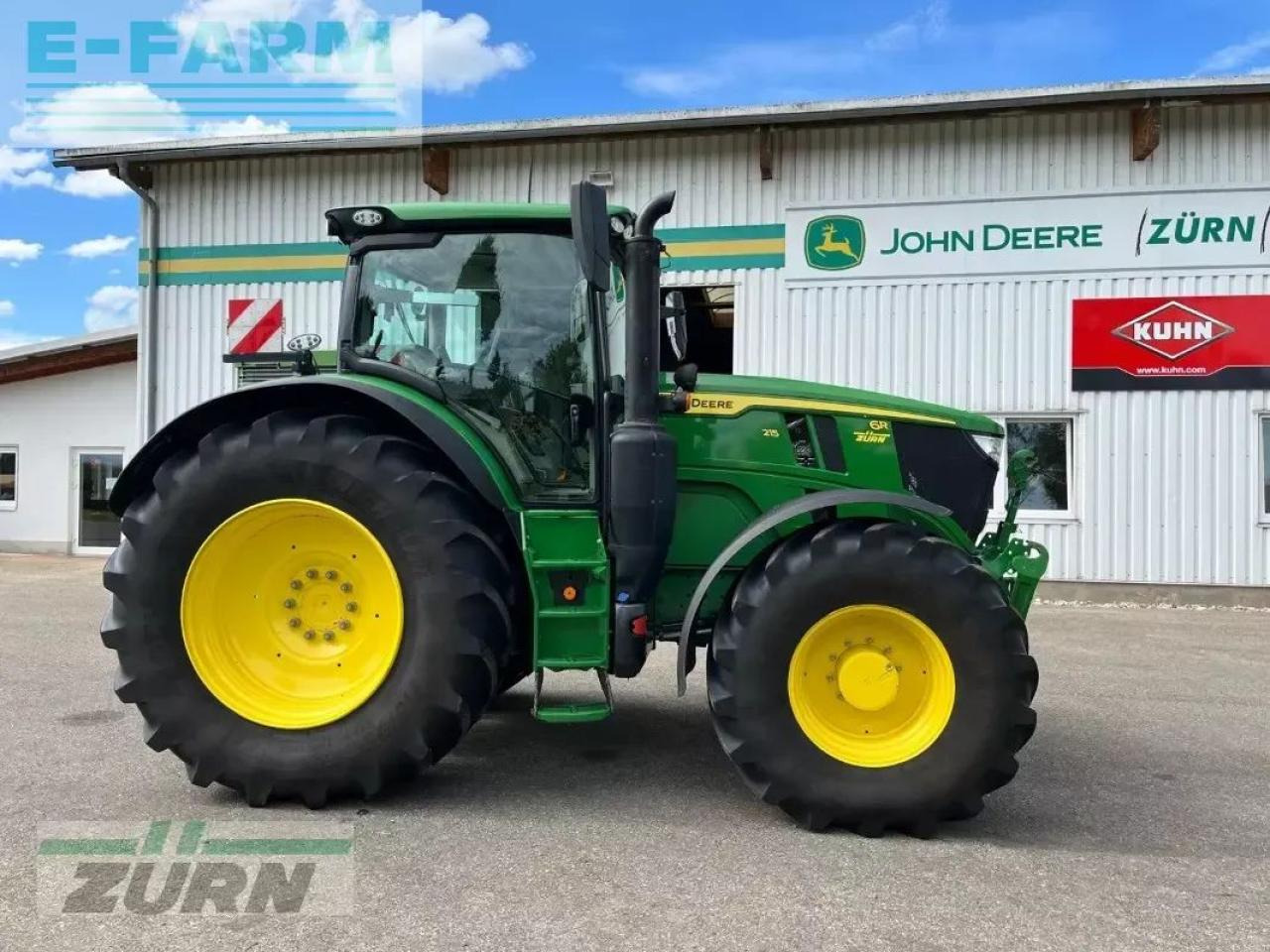 John Deere 6r215 - Τρακτέρ: φωτογραφία 4 John Deere 6r215 - Τρακτέρ: φωτογραφία 4