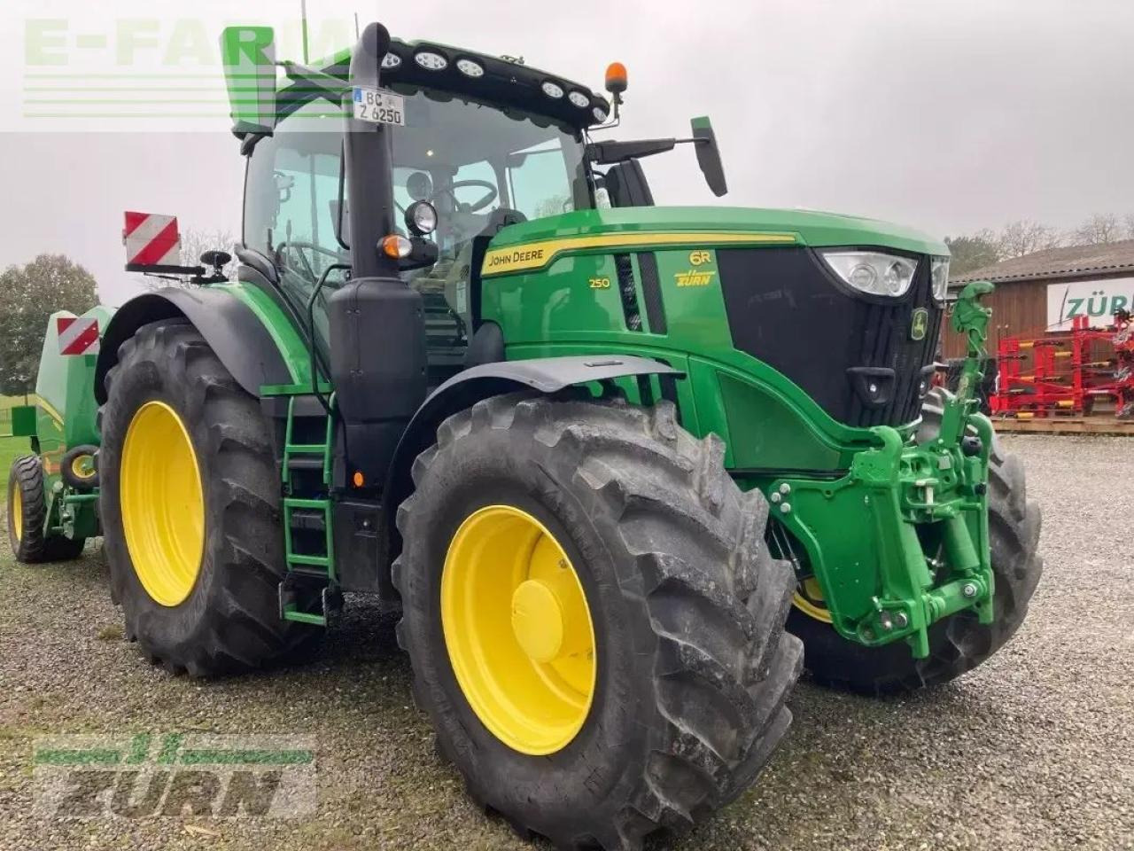 John Deere 6r250 - Τρακτέρ: φωτογραφία 3 John Deere 6r250 - Τρακτέρ: φωτογραφία 3