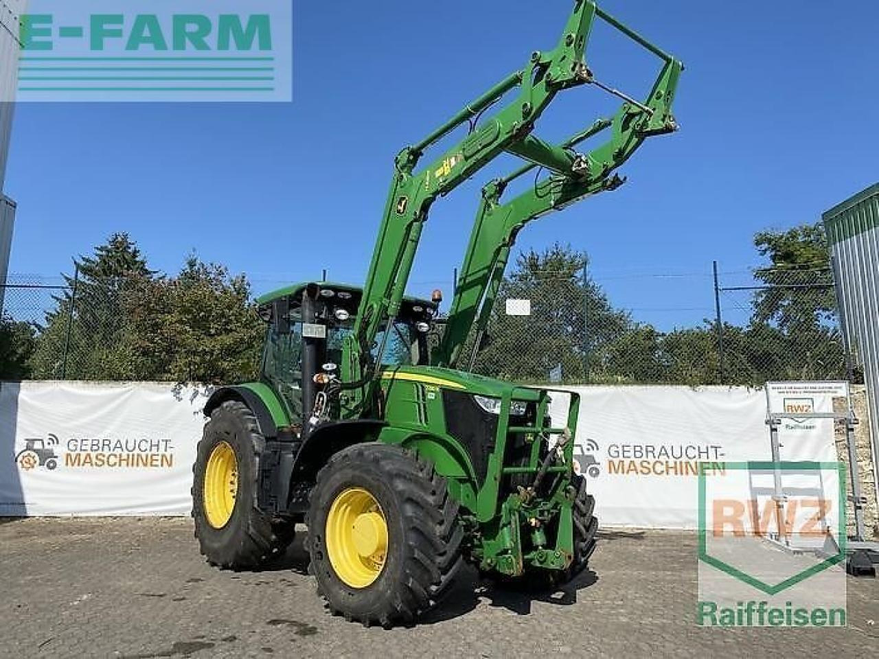 John Deere 7230r - Τρακτέρ: φωτογραφία 1 John Deere 7230r - Τρακτέρ: φωτογραφία 1