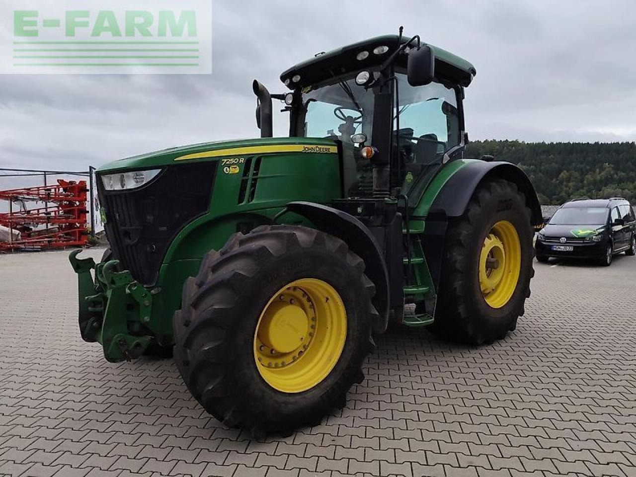 John Deere 7250r - Τρακτέρ: φωτογραφία 1 John Deere 7250r - Τρακτέρ: φωτογραφία 1