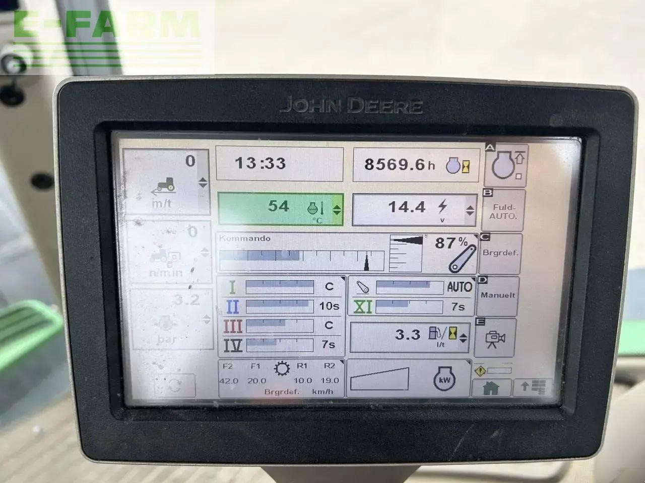 John Deere 7280 - Τρακτέρ: φωτογραφία 4 John Deere 7280 - Τρακτέρ: φωτογραφία 4