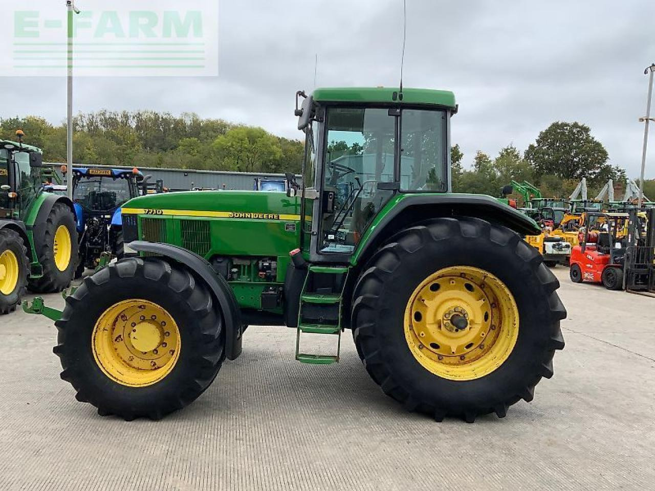 John Deere 7710 tractor - Τρακτέρ: φωτογραφία 5 John Deere 7710 tractor - Τρακτέρ: φωτογραφία 5
