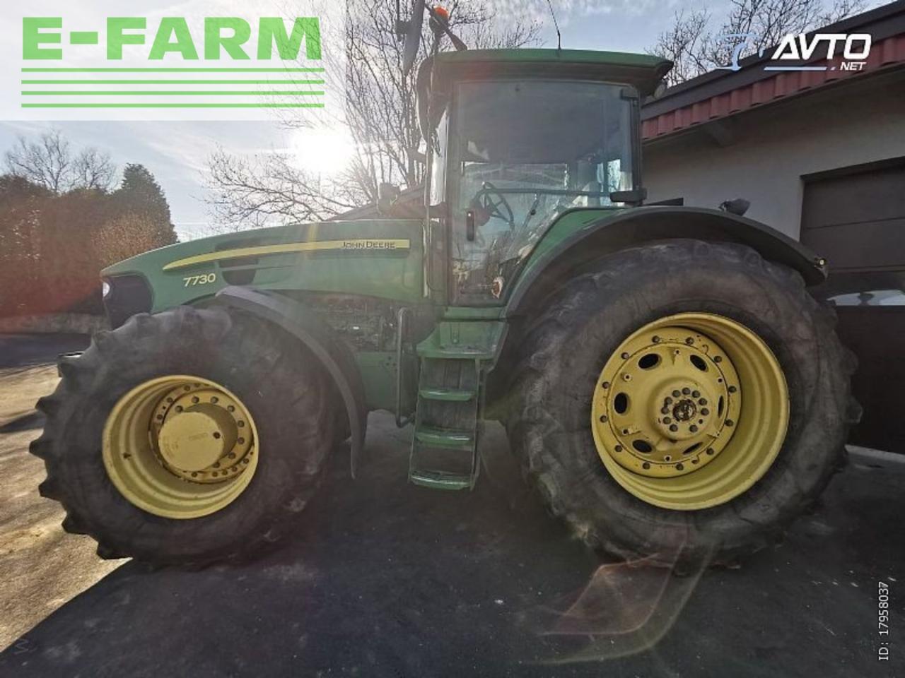John Deere 7730 - Τρακτέρ: φωτογραφία 5 John Deere 7730 - Τρακτέρ: φωτογραφία 5