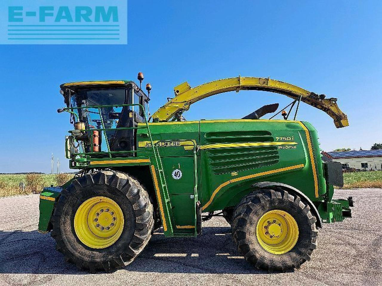 John Deere 7750 - Ενσιρωτική μηχανή: φωτογραφία 1 John Deere 7750 - Ενσιρωτική μηχανή: φωτογραφία 1