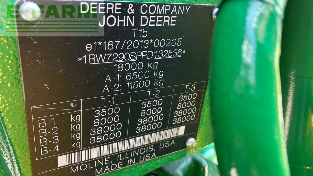 Τρακτέρ John Deere 7R 290: φωτογραφία 13