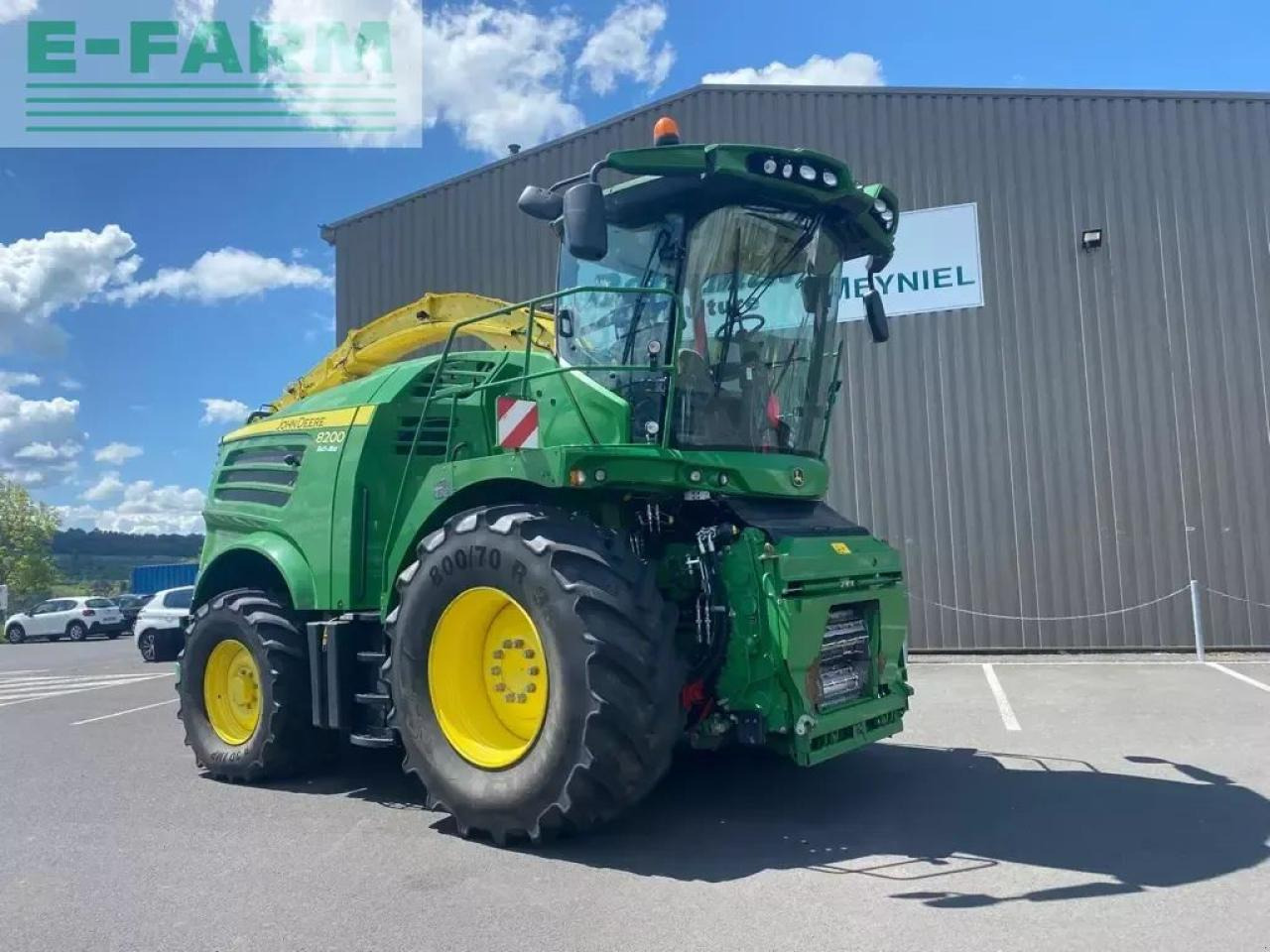 John Deere 8200 - Ενσιρωτική μηχανή: φωτογραφία 1 John Deere 8200 - Ενσιρωτική μηχανή: φωτογραφία 1